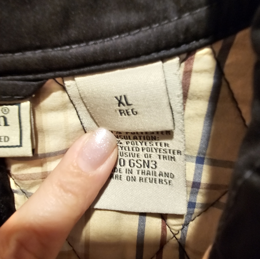 LL Bean Quilted Riding Jacket